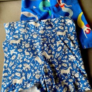 Mini boden bike shorts size 2-3yrs two pair